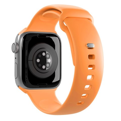 PURO ICON - Elastyczny pasek do Apple Watch 44/45/46/49 mm (S/M & M/L) (Apricot)