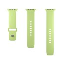 PURO ICON - Elastyczny pasek do Apple Watch 44/45/46/49 mm (S/M & M/L) (Matcha Green)