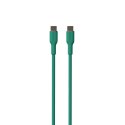 PURO ICON Soft Cable - Kabel USB-C do USB-C 1.5 m (Jade)