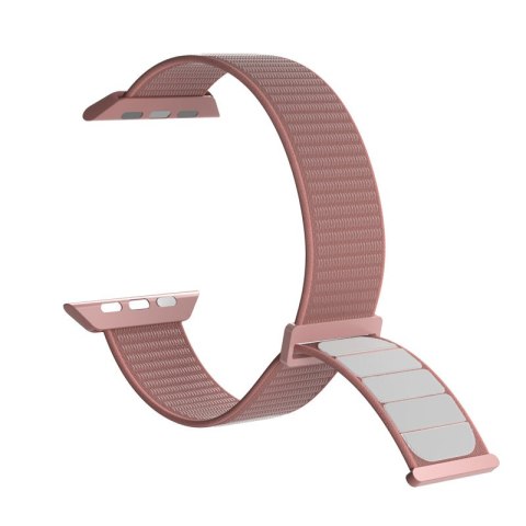 PURO Nylon Sport - Pasek do Apple Watch 38/40/41/42 mm (Różowy)