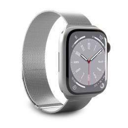 Puro Milanese Magnetic Band - Pasek ze stali nierdzewnej do Apple Watch 38/40/41/42 mm (srebrny)