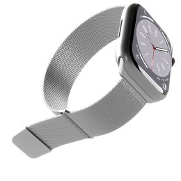 Puro Milanese Magnetic Band - Pasek ze stali nierdzewnej do Apple Watch 38/40/41/42 mm (srebrny)