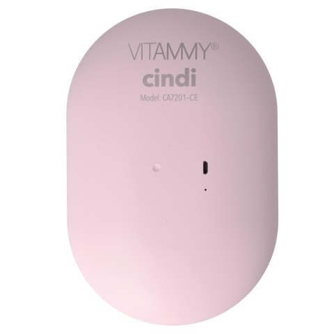 VITAMMY CINDI Lusterko do makijażu z podświetleniem LED, regulacja jasności