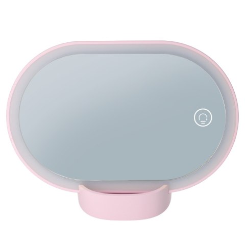 VITAMMY CINDI Lusterko do makijażu z podświetleniem LED, regulacja jasności