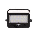 Projektor LED solarny V-TAC 10W USB czarny IP65 VT-788-10 4000K 1100lm
