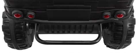 Quad XL ATV 2,4GHz na akumulator dla dzieci Czarno-Zielony + Pilot + Napęd 4x4 + Bagażnik + Wolny Start + EVA + Audio LED