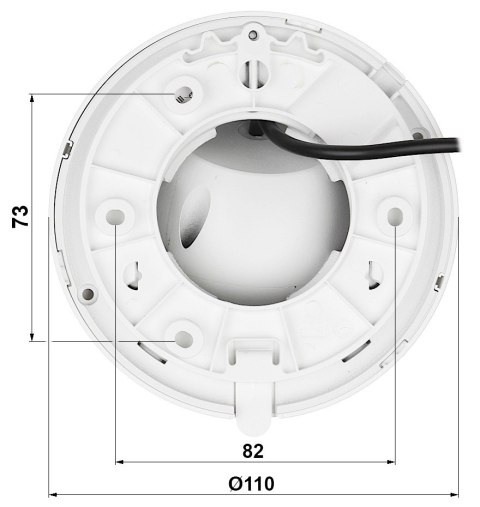 KAMERA AHD, HD-CVI, HD-TVI, PAL HAC-HDW1200TQ-A-0280B-S6 - 1080p 2.8 mm DAHUA