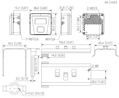 KAMERA IP IPC-HUM8531M-V-LED-0360B - 5 Mpx 3.6 mm DAHUA