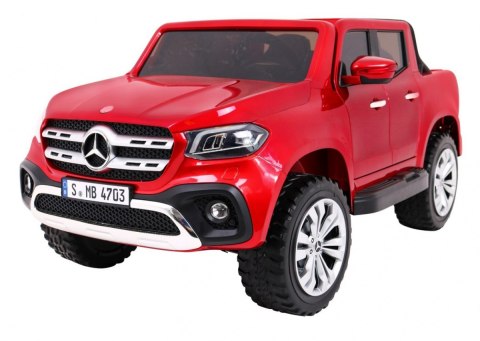 Mercedes Benz X-Class dla dzieci Lakier Czerwony Pickup