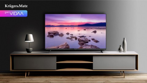 Telewizor Kruger&Matz 43" FHD smart DVB-T2/S2 H265 Hevc