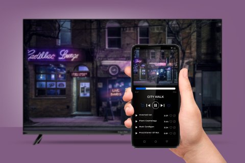 Telewizor Kruger&Matz 43" FHD smart DVB-T2/S2 H265 Hevc