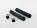 Chwyty kierownicy BIKE RIBBON SIO2 RACE SOFT GRIP 130mm 70gram silikon czarne (NEW)