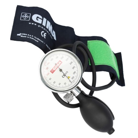 GIMA SIRIO PEDIATRIC KIT Ciśnieniomierz zegarowy pediatryczny, 3 mankiety, torba