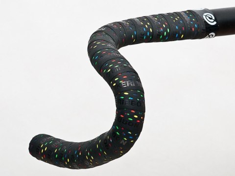 Owijka na kierownicę BIKE RIBBON COLORDROPS gr.3,0mm czarno-multikolor (NEW)
