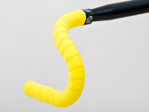 Owijka na kierownicę BIKE RIBBON CORK SOLID COLOR gr.2,5mm żółta (NEW)