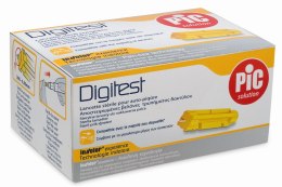 PIC SOLUTION DIGITEST 30G/0,30 mm Lancety jednorazowe do nakłuwacza, 200 szt.