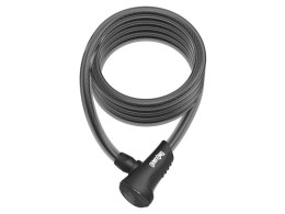 Zapięcie rowerowe ONGUARD NEON 8163BL Linka - 12mm 120cm - 2x Klucze Czarne (NEW)