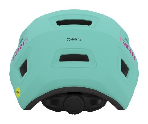 Kask dziecięcy GIRO SCAMP II MIPS matte screaming teal bright pink roz. S (49-53 cm) (NEW 2025)