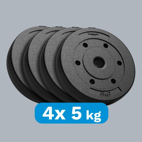 Obciążenie bitumiczne zestaw 4x5kg, otwór 31mm, REBEL ACTIVE