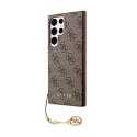 Guess 4G Charms Collection - Etui Samsung Galaxy S24 Ultra (brązowy)