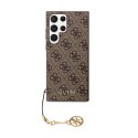 Guess 4G Charms Collection - Etui Samsung Galaxy S24 Ultra (brązowy)