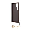 Guess 4G Charms Collection - Etui Samsung Galaxy S24 Ultra (brązowy)