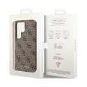 Guess 4G Charms Collection - Etui Samsung Galaxy S24 Ultra (brązowy)