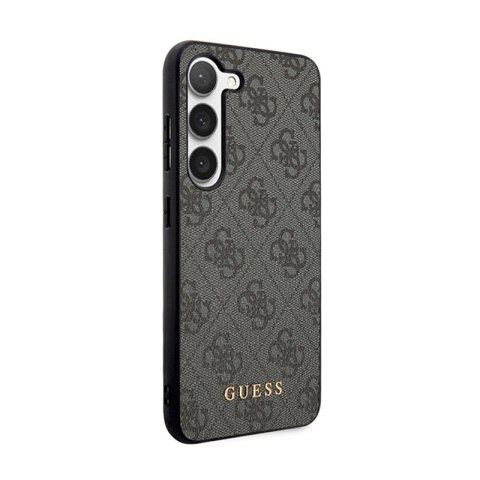 Guess 4G Metal Gold Logo - Etui Samsung Galaxy S24+ (czarny)