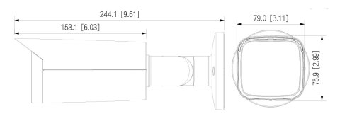 KAMERA WANDALOODPORNA IP IPC-HFW5442T-ASE-0360B-S3 WizMind S - 4 Mpx 3.6 mm DAHUA