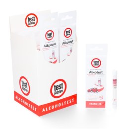 ALCOHOL TEST Alkomat jednorazowy, display 10 opakowań po 2 szt.