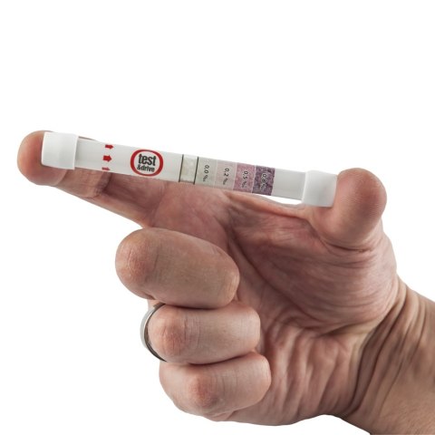 ALCOHOL TEST Alkomat jednorazowy, display 10 opakowań po 2 szt.