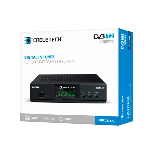 Tuner DVB-T2 H.265 HEVC Cabletech