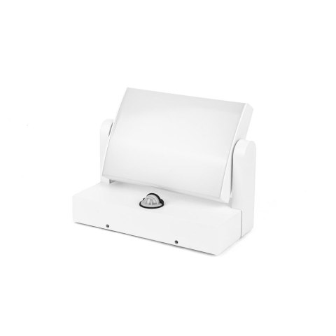 Projektor oprawa elewacyjna V-TAC 17W LED czujnik ruchu biała IP65 VT-11020S 3000K 2520lm