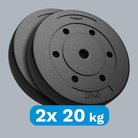 Obciążenie bitumiczne zestaw 2x20kg, otwór 31mm, REBEL ACTIVE