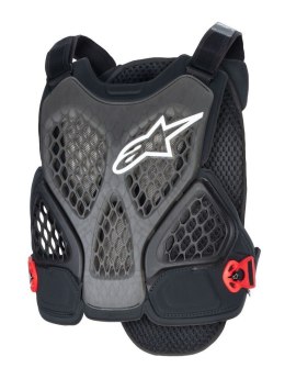 Kamizelka ochronna ALPINESTARS A-6 PLASMA CHEST PROTECTOR, Black Anthracite Red - roz. L, Ochrona level 1/2 (NEW)