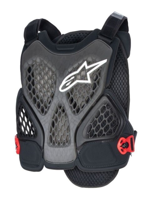 Kamizelka ochronna ALPINESTARS A-6 PLASMA CHEST PROTECTOR, Black Anthracite Red - roz. L, Ochrona level 1/2 (NEW)