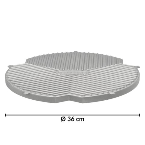 Płyta grillowa dwustronna CADAC z powłoką GreenGrill® do City&Grillo Chef