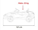 McLaren Artura na akumulator dla dzieci Pomarańczowy + Napęd 4x4 + Pilot + Wolny Start + EVA + Audio LED