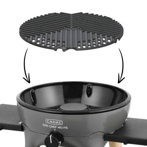 Ruszt CADAC BBQ 36cm do City&Grillo Chef
