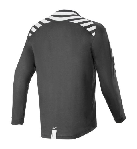 Koszulka długi rękaw ALPINESTARS A-DURA DRI OSCAR LS JERSEY, Black Reflective - roz. XL (NEW) (LIMITED EDITION)
