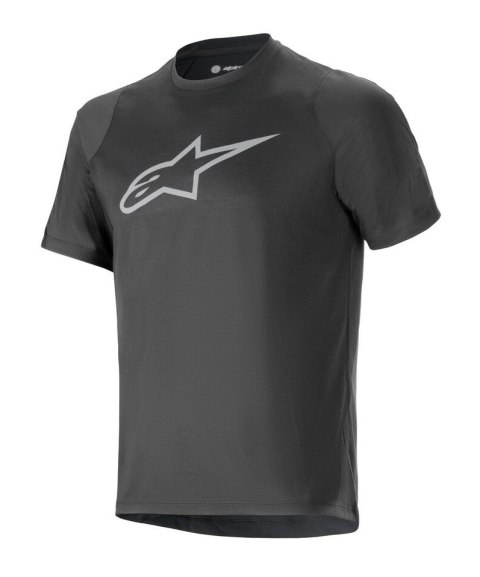 Koszulka krótki rękaw ALPINESTARS A-DURA DRI OSCAR SS JERSEY, Black Reflecitve - roz. L (NEW) (LIMITED EDITION)