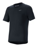 Koszulka krótki rękaw ALPINESTARS A-DURA DRI WOOL SS JERSEY, Black - roz. L (NEW)