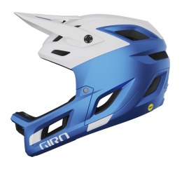 Kask full face GIRO COALITION SPHERICAL matte white / ano blue roz. M (55-59 cm) (WYPRZEDAŻ -50%)