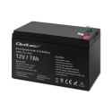 Qoltec Akumulator AGM | 12V | 7Ah | Bezobsługowy | Wydajny | LongLife | do UPS, security