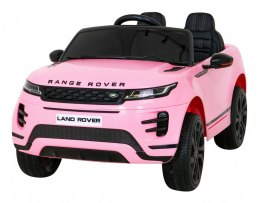 Range Rover Evoque na akumulator dla dzieci Różowy SUV + Pilot