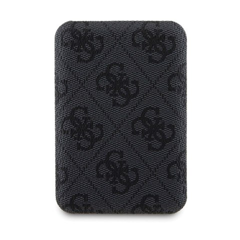 Guess Bundle Pack MagSafe 4G Metal Gold Logo - Zestaw etui + Power Bank 5000mAh MagSafe iPhone 11 (czarny)