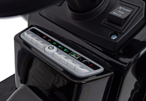 Koparka Traktor na akumulator dla dzieci Czerwony + Ruchome Ramię Łyżka + Pilot + Wolny Start + Radio FM + LED