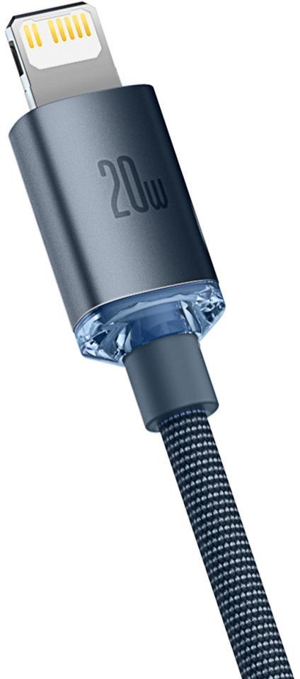 KABEL USB-C / Lightning iPhone Baseus Crystal CAJY000201 1.2m 20W OPLOT PREMIUM