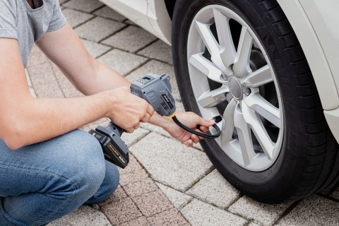 Kompresor akumulatorowy 20V 2A 7 bar