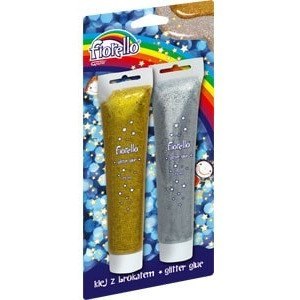 KLEJ Z BROKATEM FIORELLO 75ml*2 KOLORY